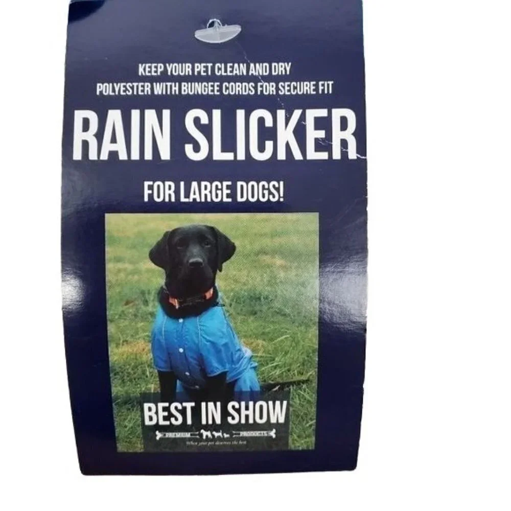 Dog rain snow slicker tracksuit magnet bundle